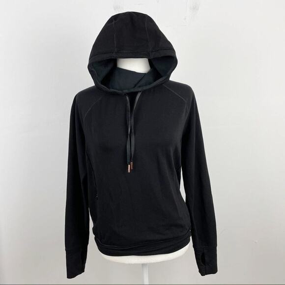 Sweaty Betty Rhythm Merino Black Hoodie Size Small - Picture 13 of 16
